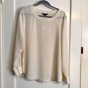 NWT cream colored blouse